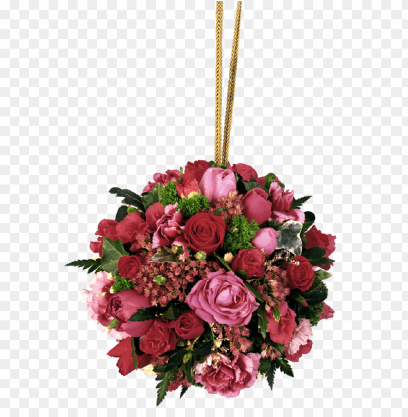 rose hanging bouquet