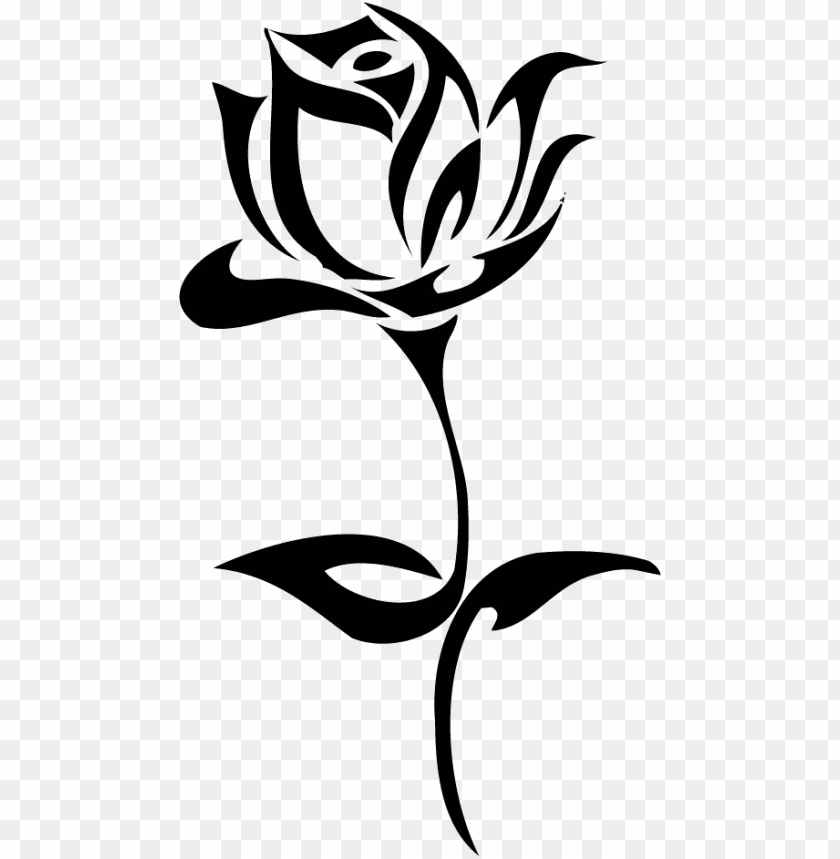 rose tattoo PNG transparent with Clear Background ID 119210
