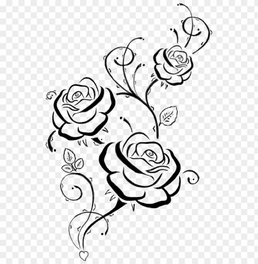 rose tattoo png download image - transparent background rose tattoo PNG  image with transparent background | TOPpng
