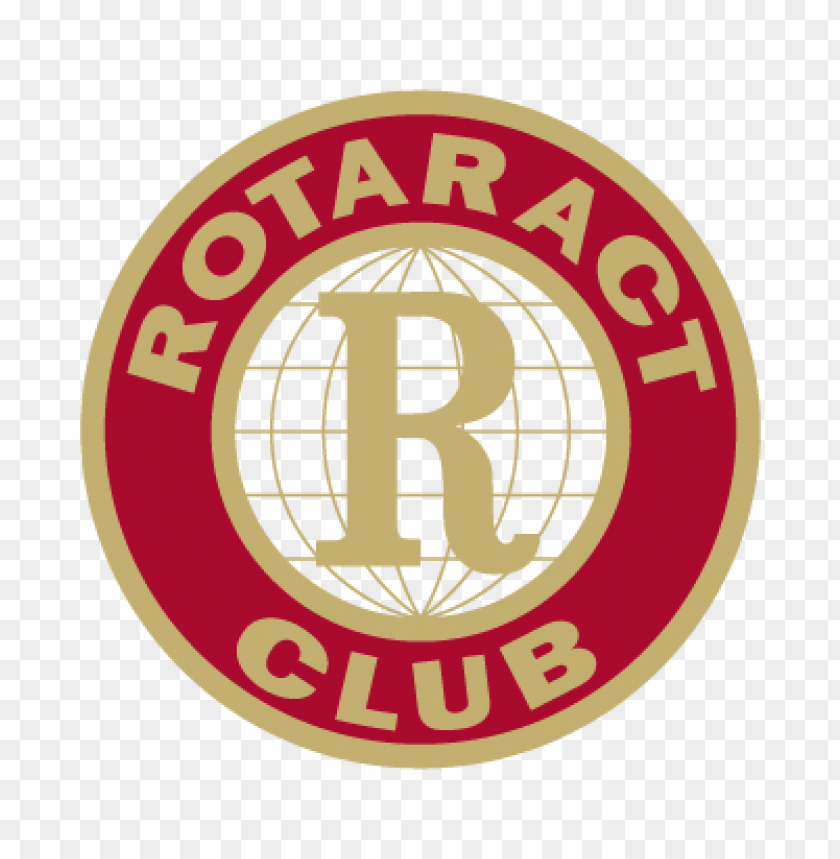  rotaract club eps vector logo free - 464087