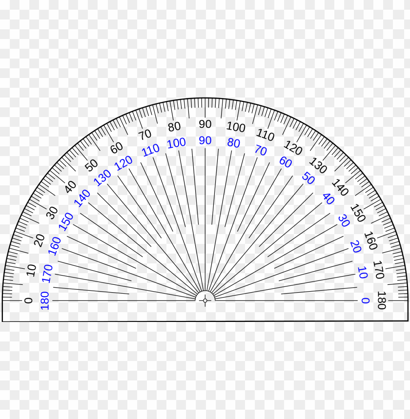 rotractor png - protractor scale PNG image with transparent background@toppng.com