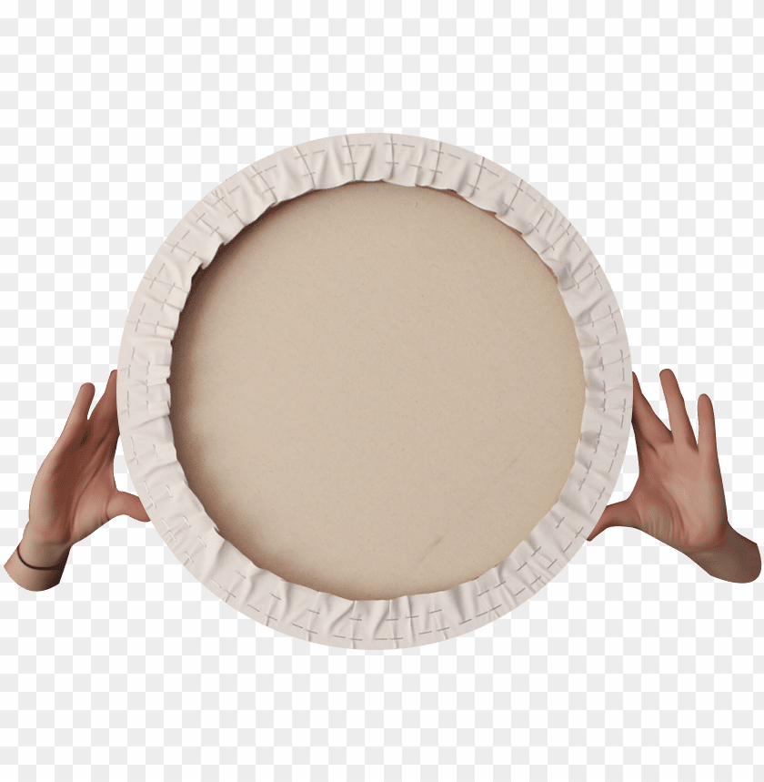 Round Blank Canvas Outside The Square 50cm - Round Canvas 100 Cm PNG Transparent With Clear Background ID 297803