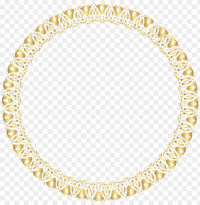 round frame gold