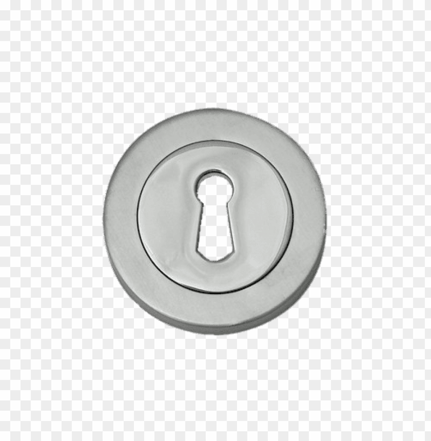 Round Keyhole PNG Image With Transparent Background