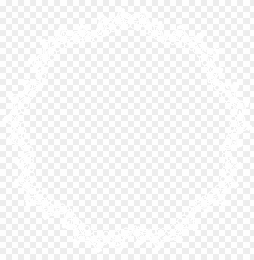 round lace border frame png