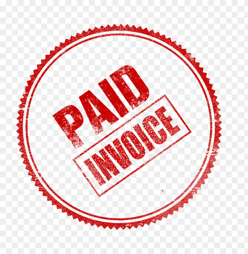 round paid invoice business icon stamp PNG image with transparent background@toppng.com
