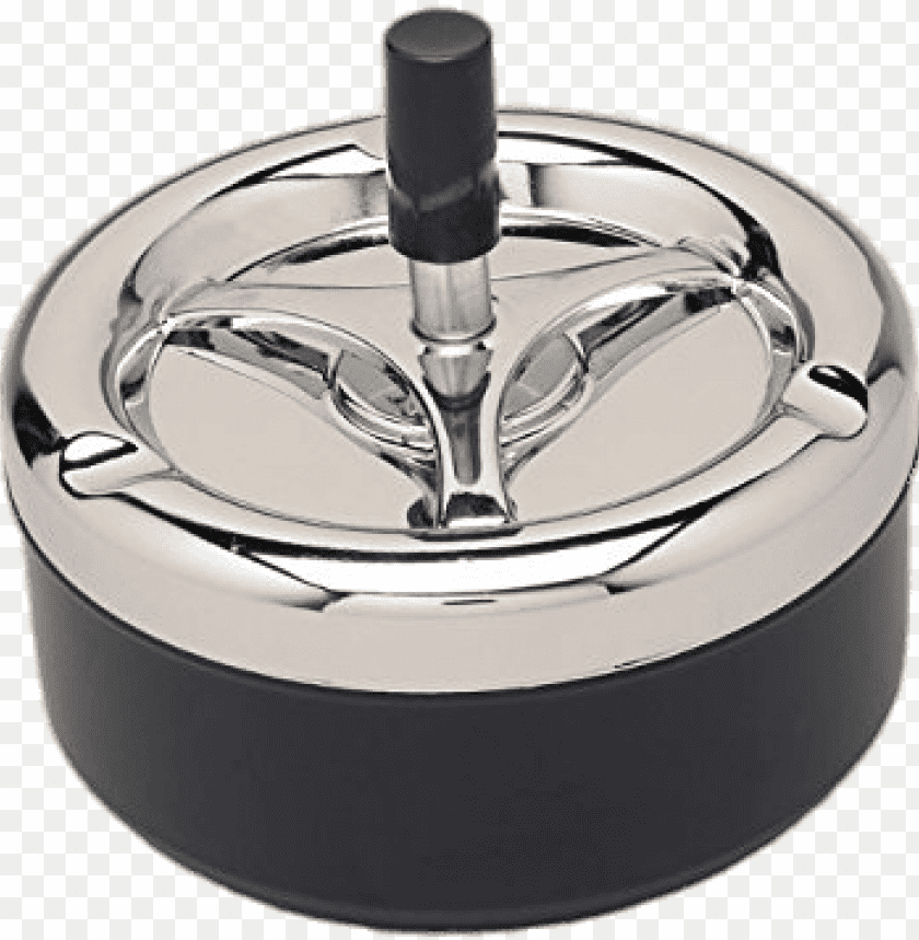 free PNG Download Round Push Down Ashtray png images background PNG images transparent