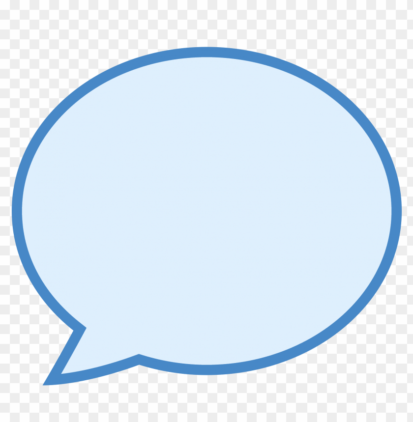free PNG round thought bubble thinking blue speech PNG image with transparent background PNG images transparent
