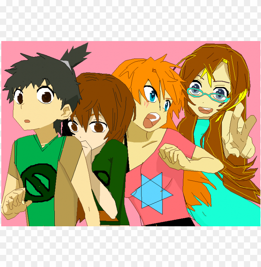 Anime Base Group Of 4