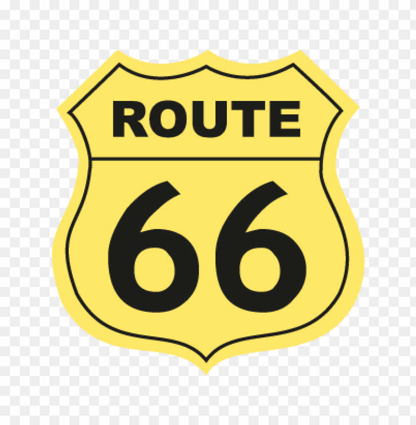  route 66 eps vector logo free download - 464090