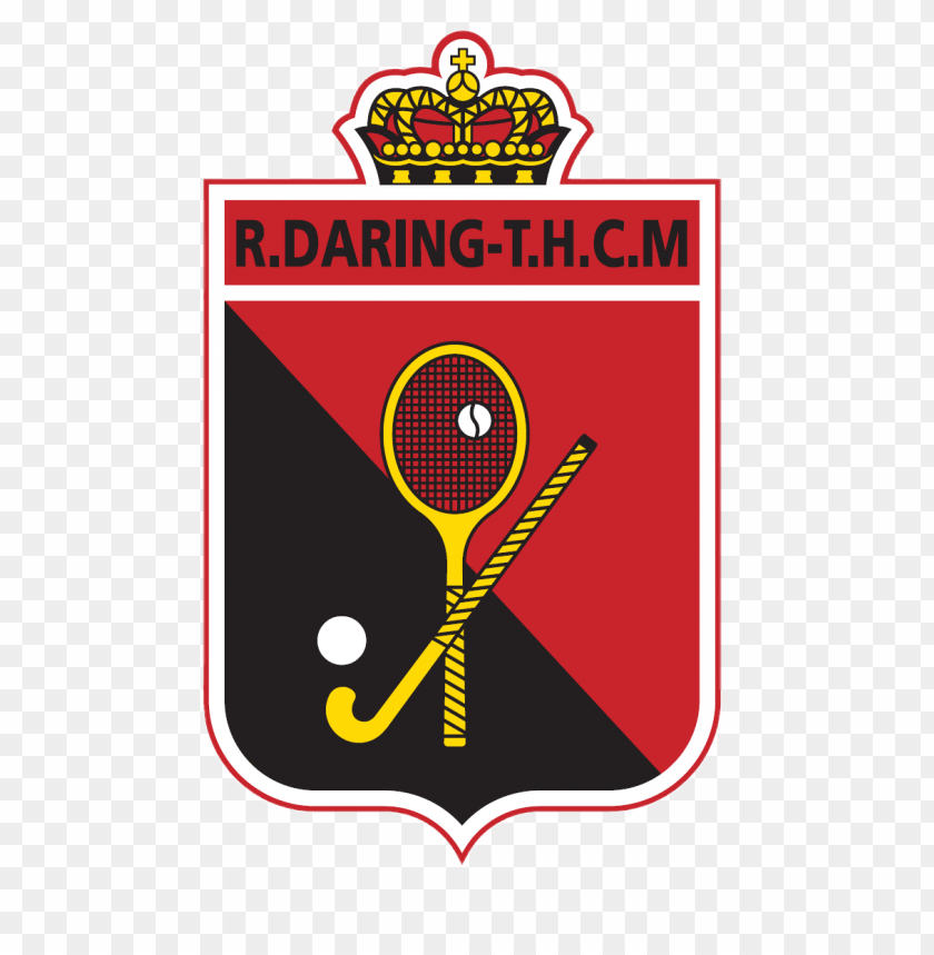 sports, field hockey, royal daring hockey club logo, 