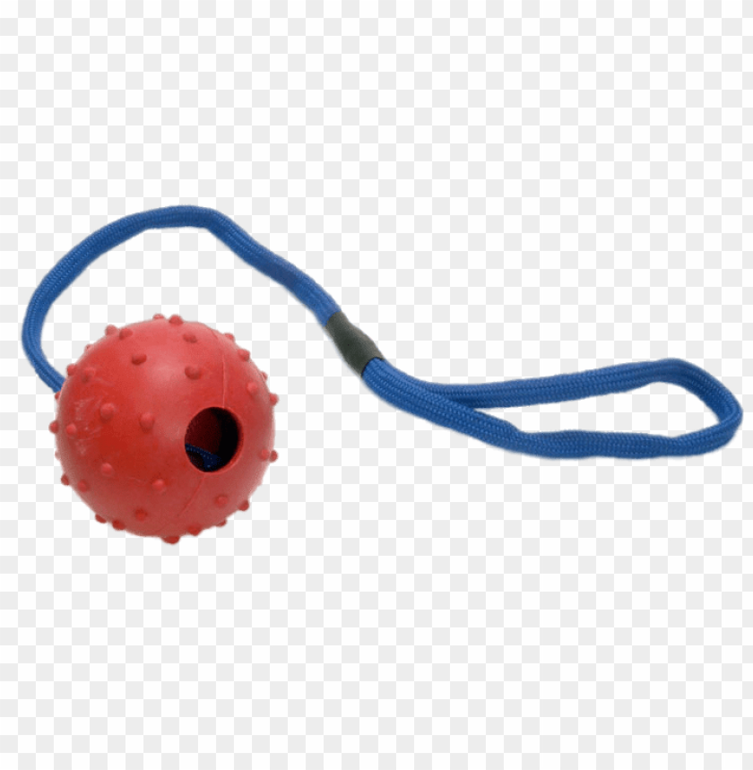 miscellaneous, dog toys, rubber ball on rope for dogs, 