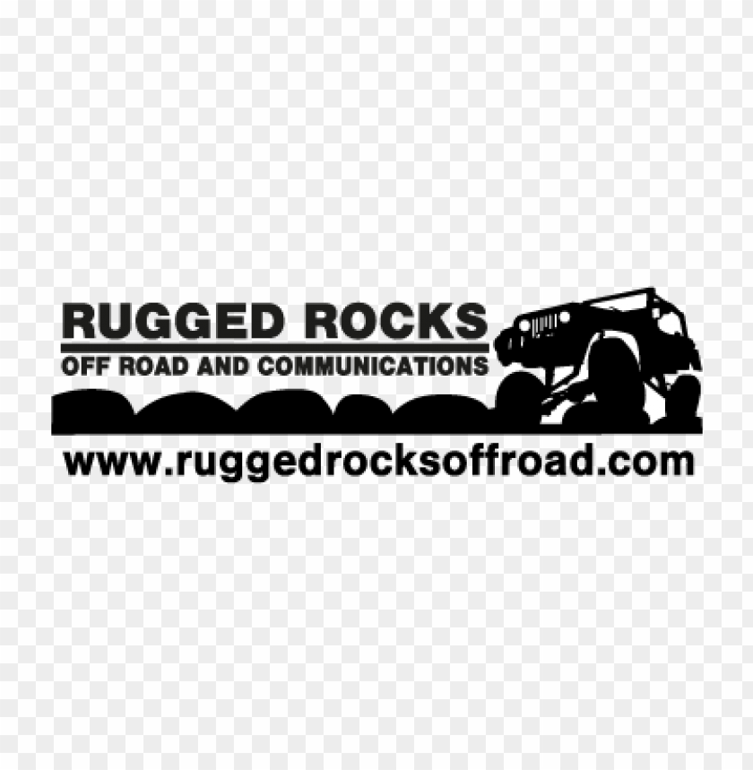  rugged rocks off road vector logo - 464048