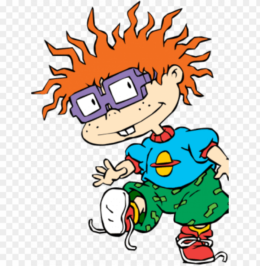 rugrats cartoon, nickelodeon cartoons, rugrats characters, - nancy  cartwright signed the rugrats chuckie finster PNG image with transparent  background | TOPpng