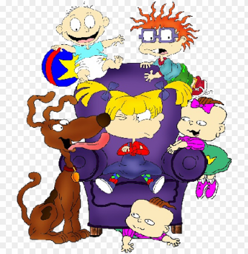 rugrats group image rugrats characters 1990 PNG transparent with Clear Background ID 269545