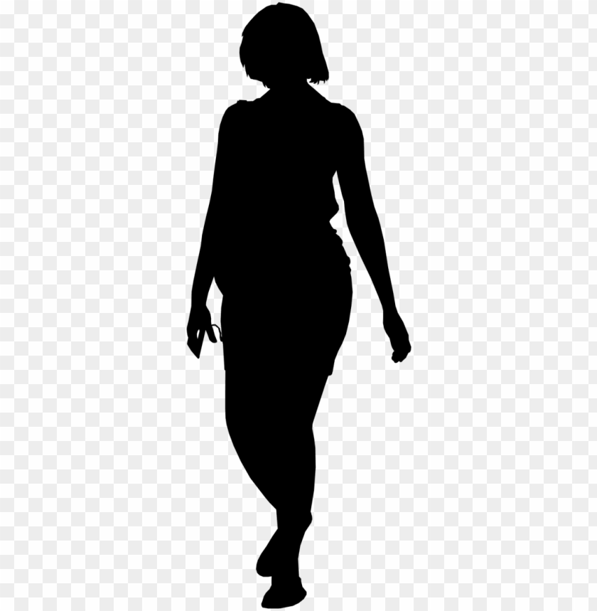S 0076 - Kid Running Silhouette PNG Image With Transparent Background