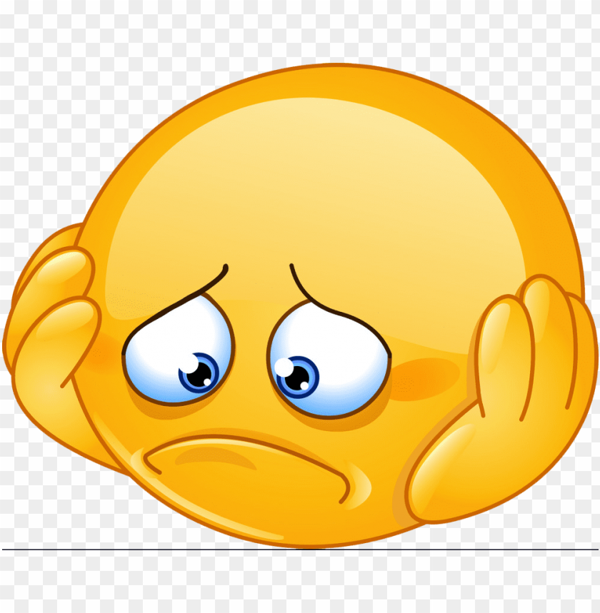 Free Download HD PNG Sad Face Emoji Download Heart Emoji Black Red 