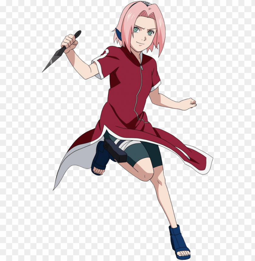 Sakura Part I Full Short Hair Sakura Haruno Png Image With - roblox naruto hair free