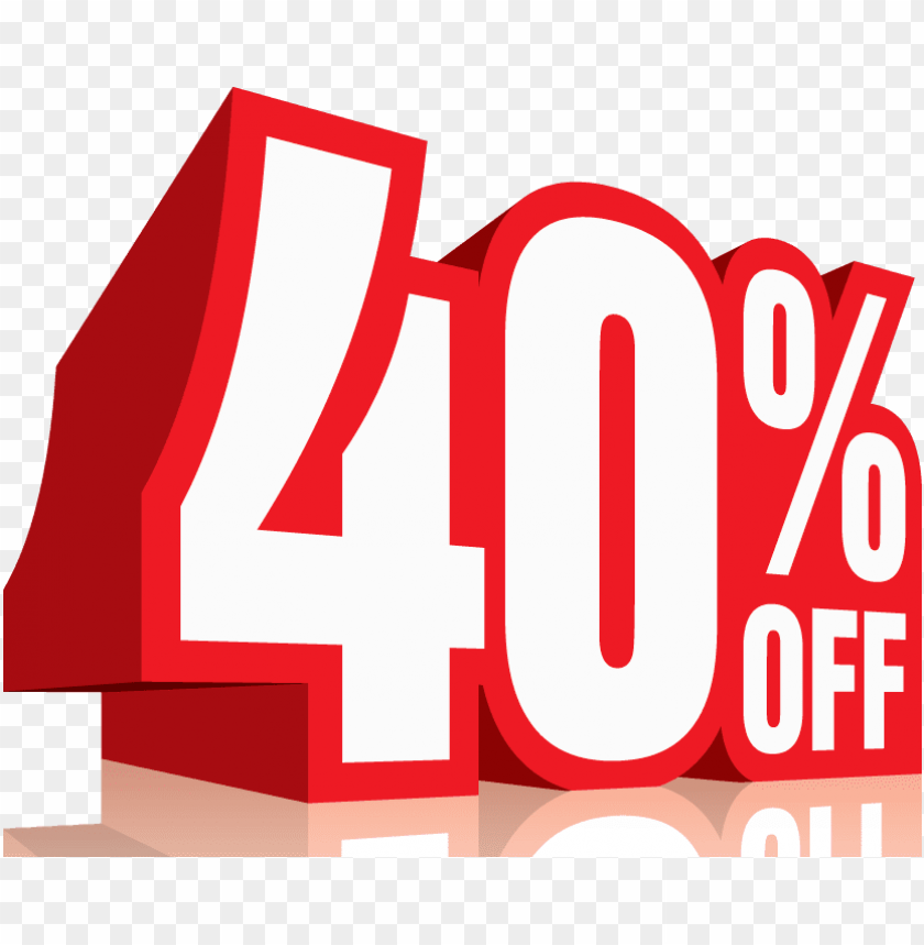 sale 40%  PNG image with transparent background@toppng.com