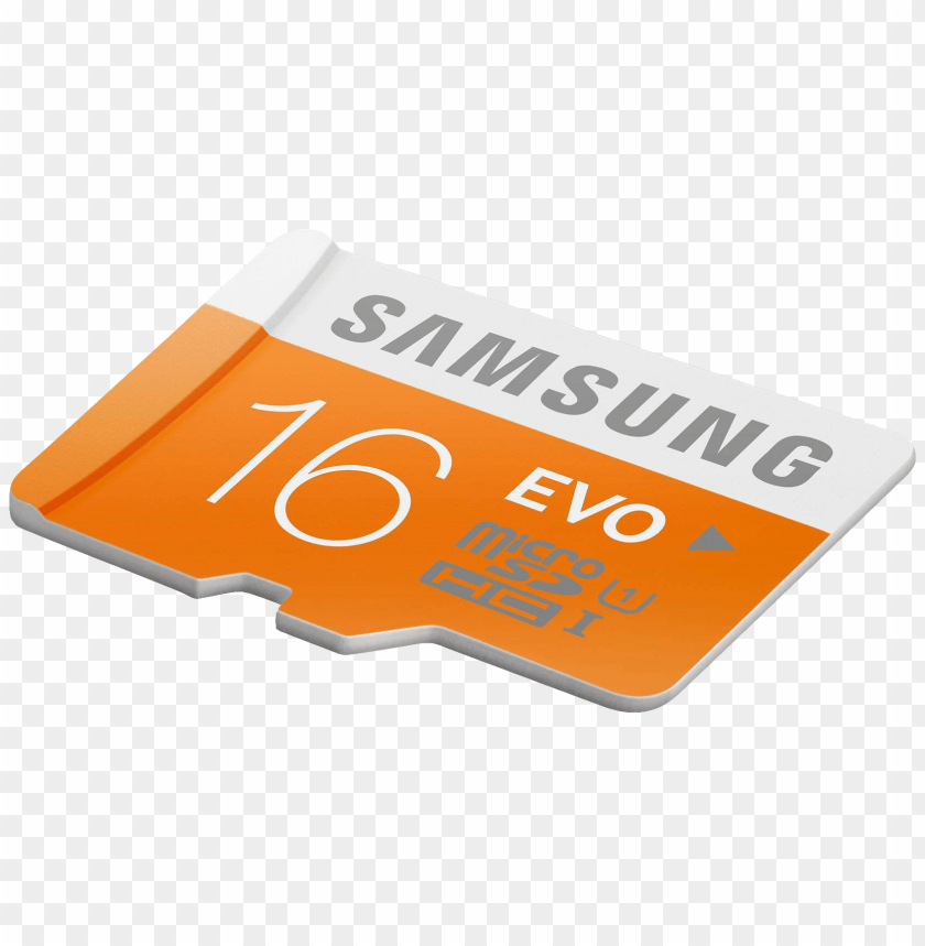 Clear samsung memory card PNG Image Background ID 4895