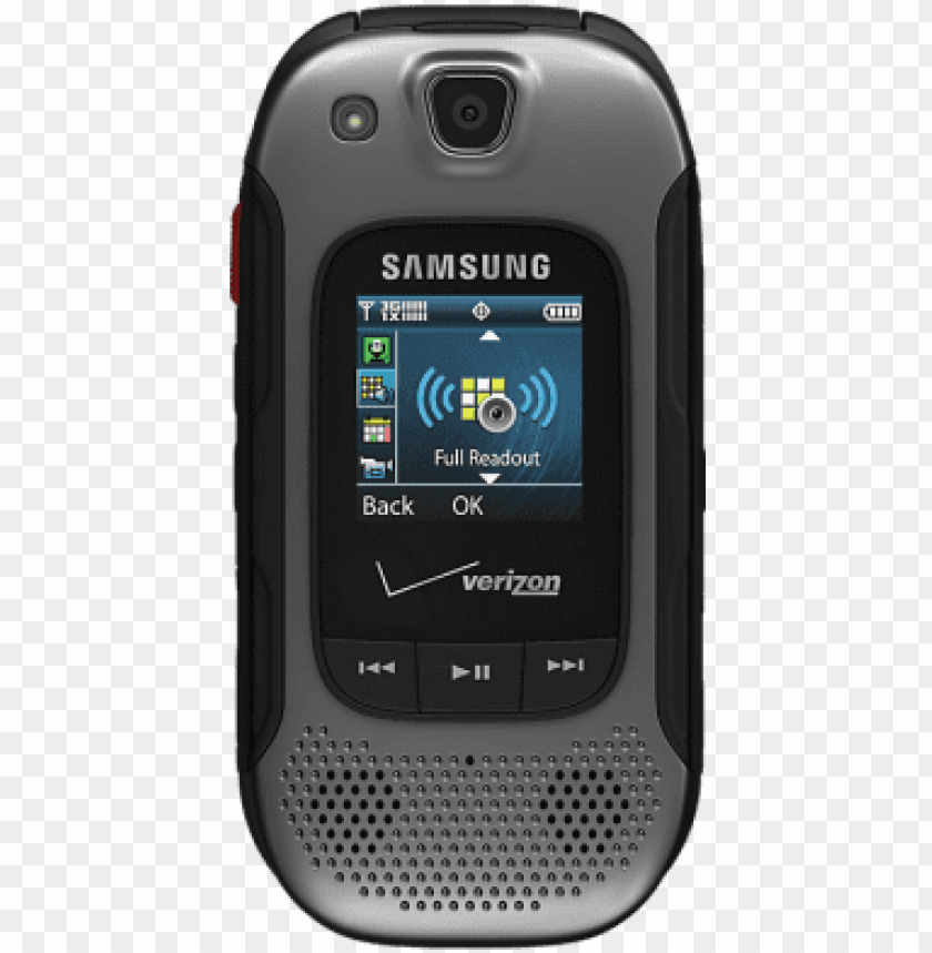 Samsung U680 Convoy 3 Gray Flip Cell Phone Rugged - Samsung Convoy 3 - Non Camera - Black - Verizon - Cdma PNG Transparent With Clear Background ID 267687