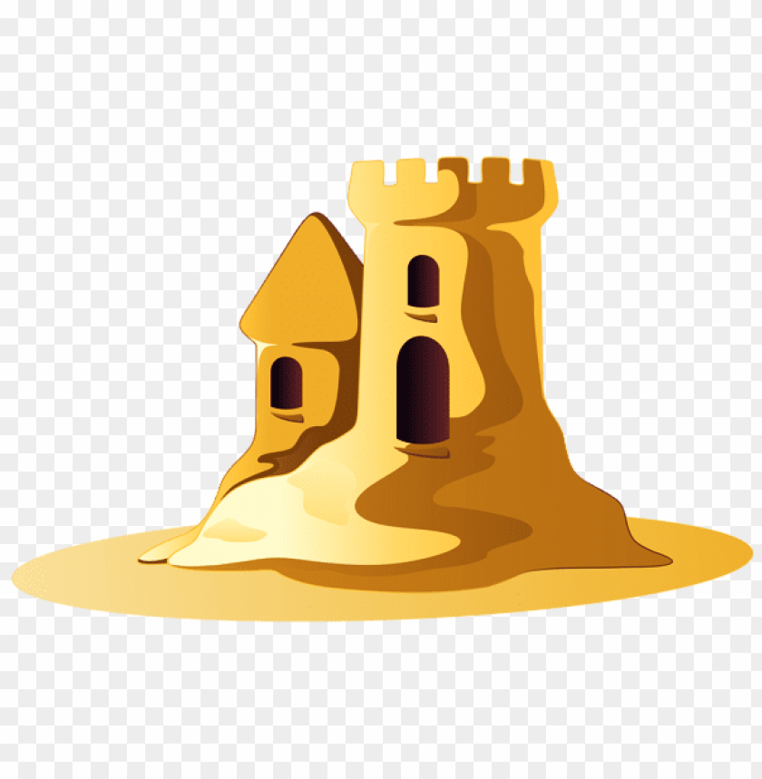 Sand Castle Clipart Png Photo - 55296 | TOPpng