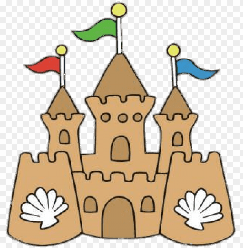 sand castle PNG transparent with Clear Background ID 117374
