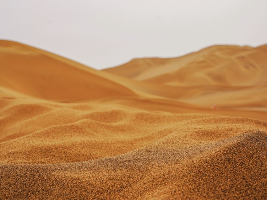sand, desert, dunes, hilly