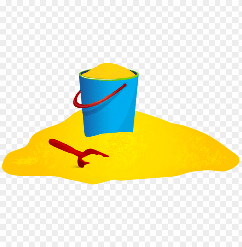Download sand pail and shovel clipart png photo  @toppng.com