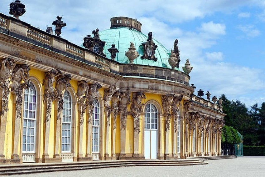sanssouci palace in potsdam germany wallpaper background best stock photos@toppng.com