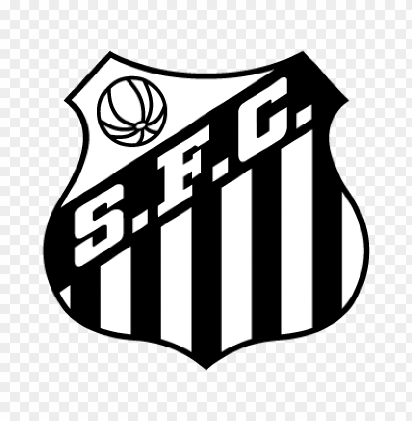  santos futebol clube vector logo free - 463975