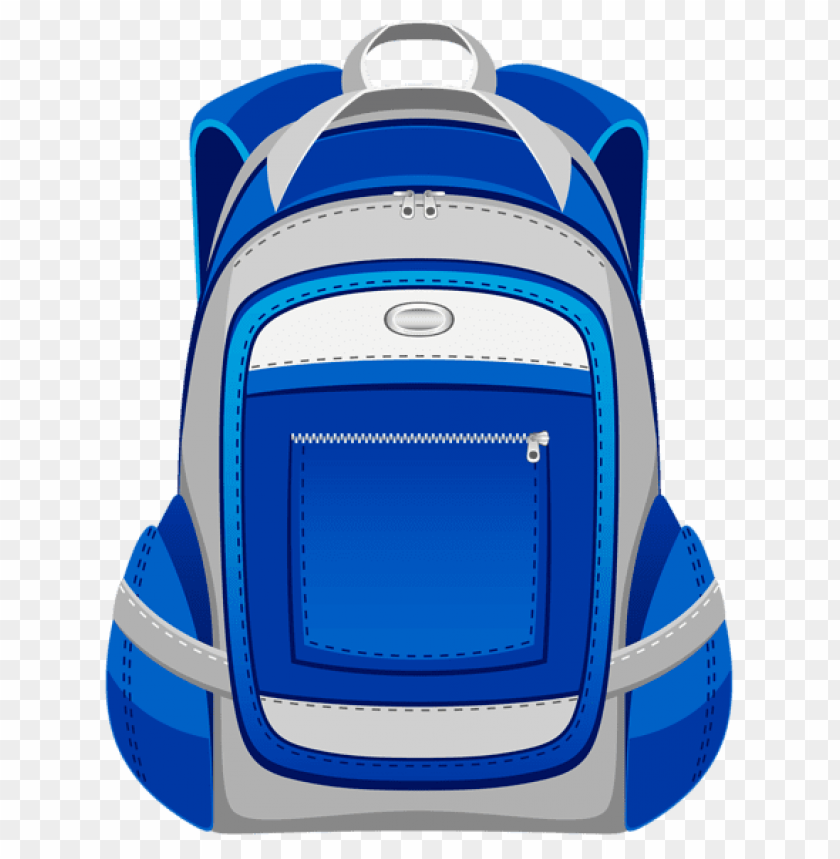 School Bag Clipart PNG Transparent Background