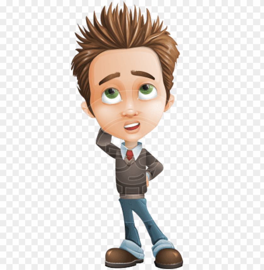 School Boy Vector Cartoon Character Set Of Poses Boy Cartoon