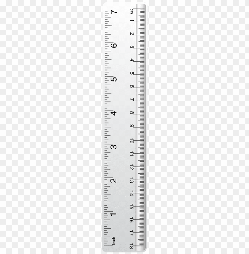 School Ruler PNG Transparent Background