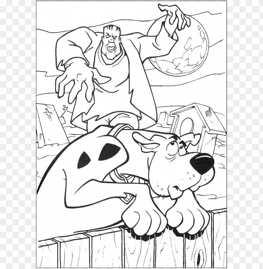 cartoon network scooby doo coloring pages