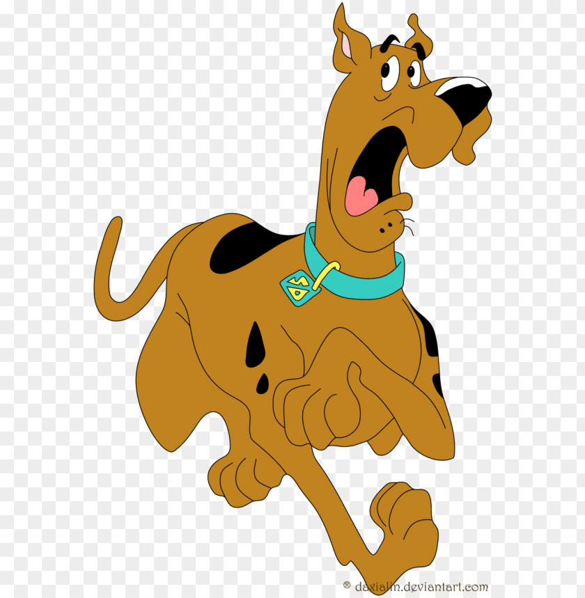 scooby doo gets scared - scooby doo scared runni PNG image with transparent background@toppng.com