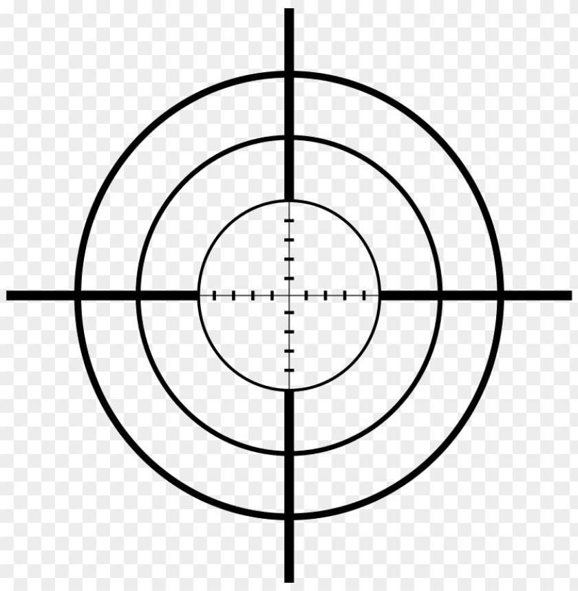 Scope Transparent Png Gun Crosshairs Png Image With Transparent Background Toppng - redicle roblox