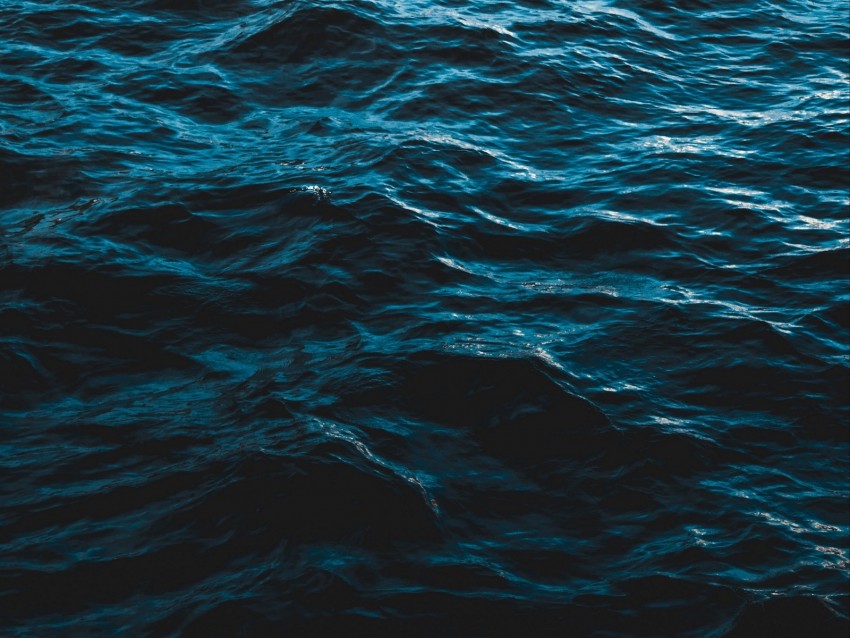 sea, water, ripples, waves, surface