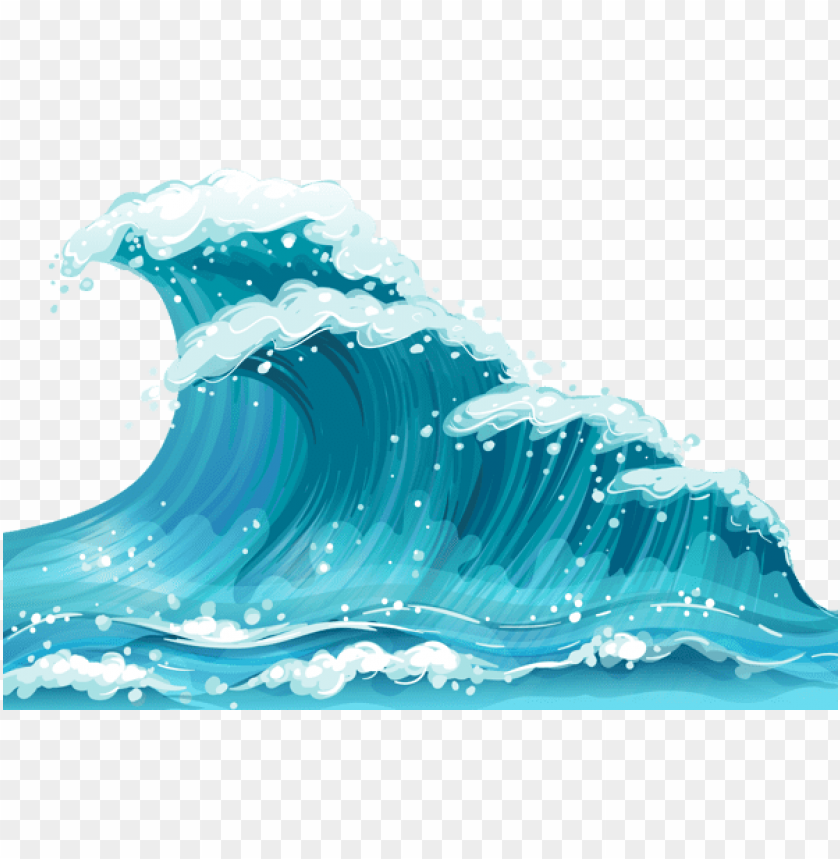 PNG Image Of Sea Wave Ground With A Clear Background - Image ID 52502