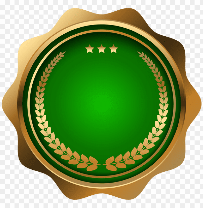 Seal Badge Green Clipart Png Photo - 50786 | TOPpng