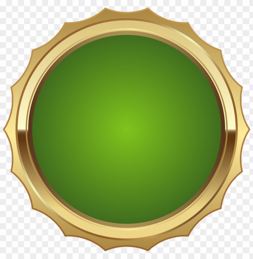 Seal Badge Greenimage PNG Image With Transparent Background