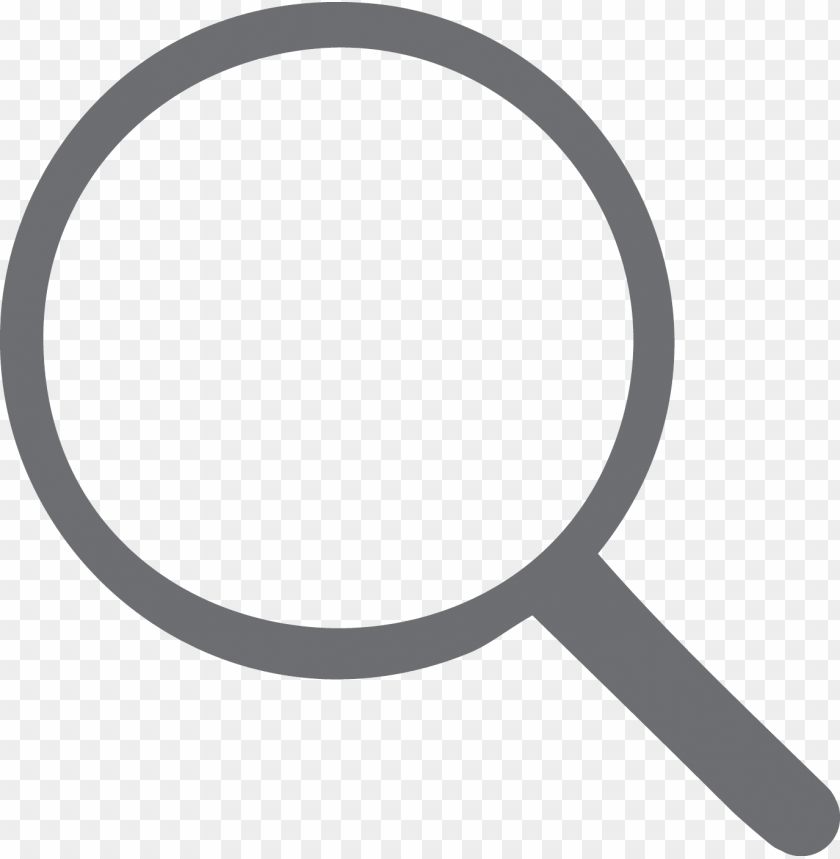 search magnifying glass icon png grey PNG transparent with Clear Background ID 283045