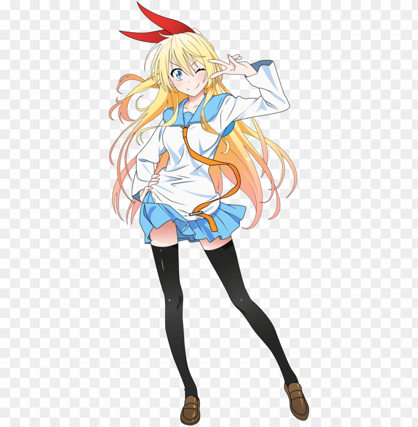 season 3 full episodes where are they - chitoge kirisaki full body PNG image with transparent background@toppng.com