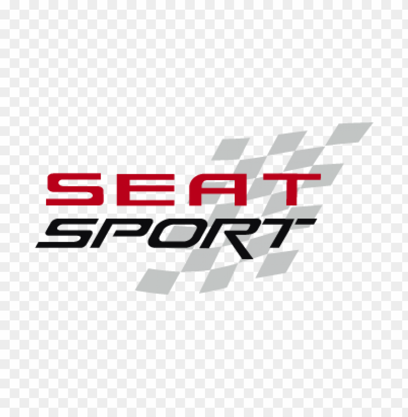  seat sport vector logo free download - 463908