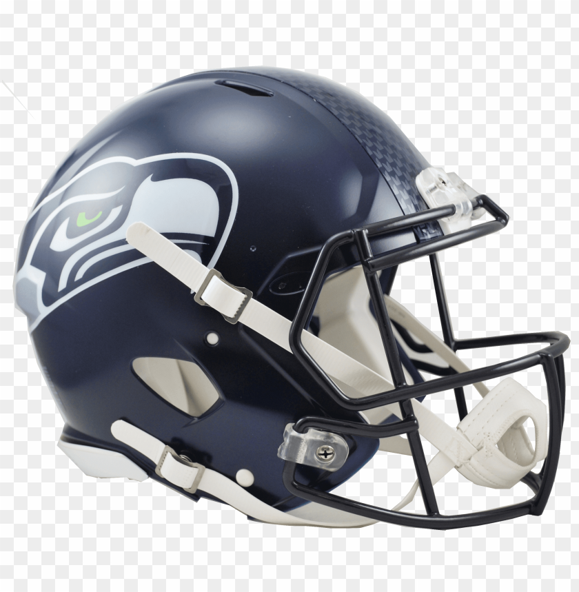 PNG image of seattle seahawks helmet with a clear background - Image ID 69517