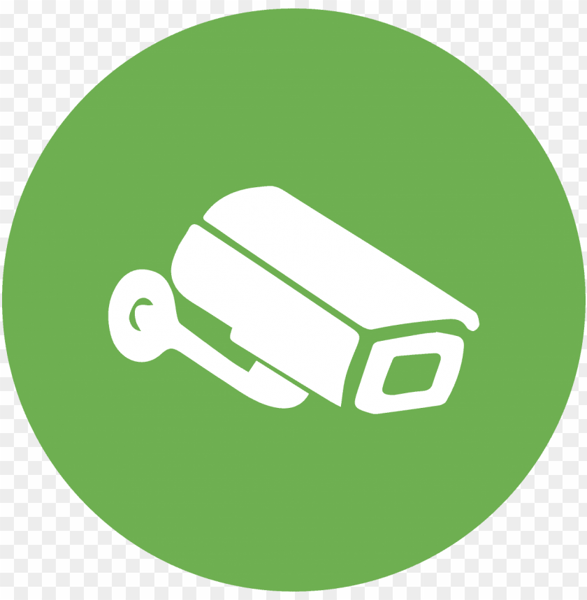 security camera icon surveillance camera icon white png - Free PNG Images ID 126324