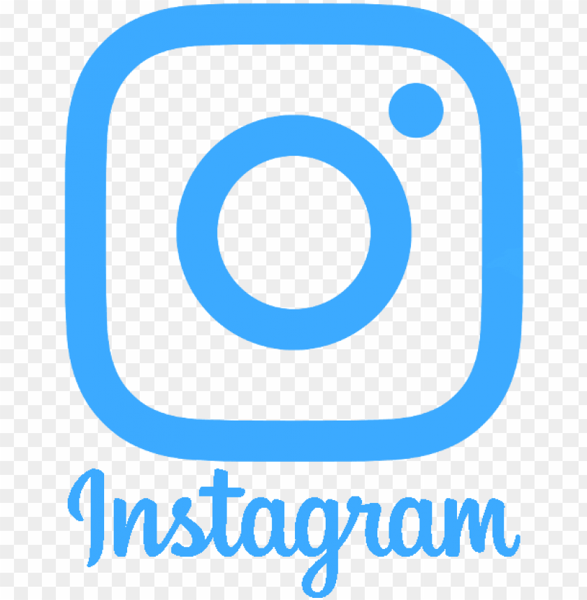 Instagram Logo Blue Background Parketis
