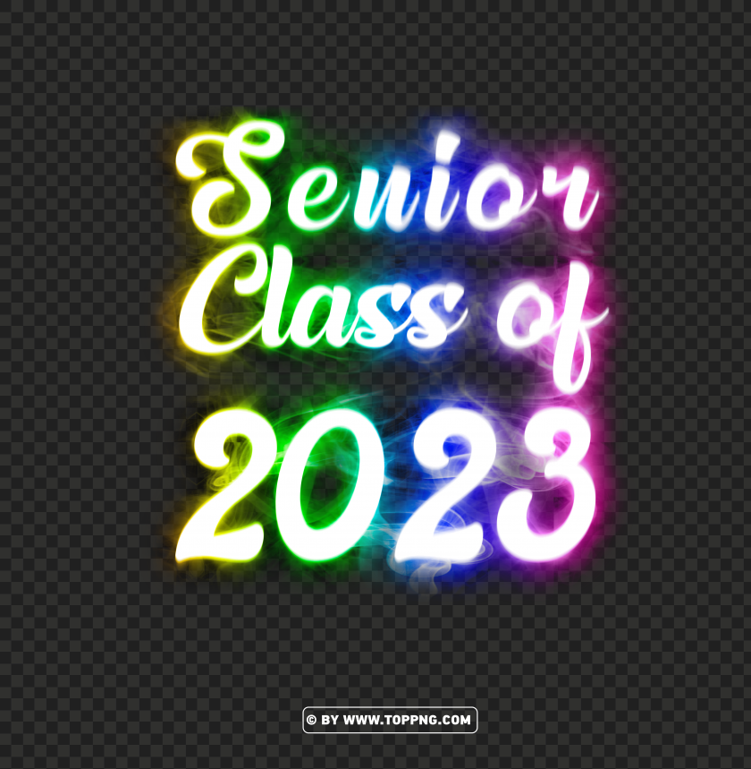 Download senior class of 2023 png with rainbow png Free PNG Images