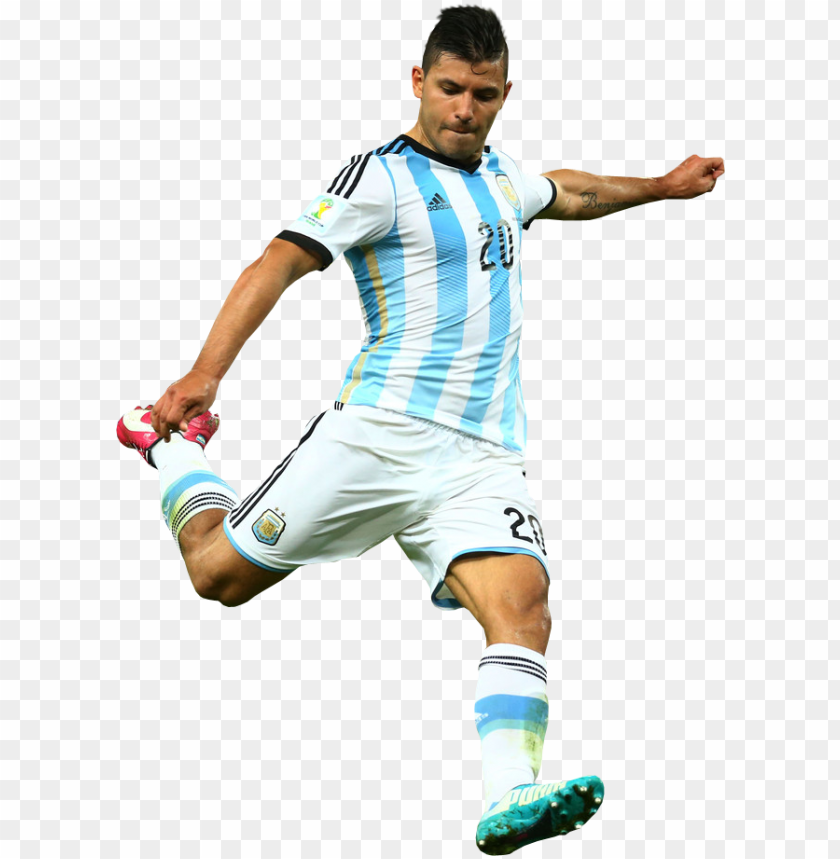 free PNG sergio agüero render - sergio aguero argentina PNG image with transparent background PNG images transparent
