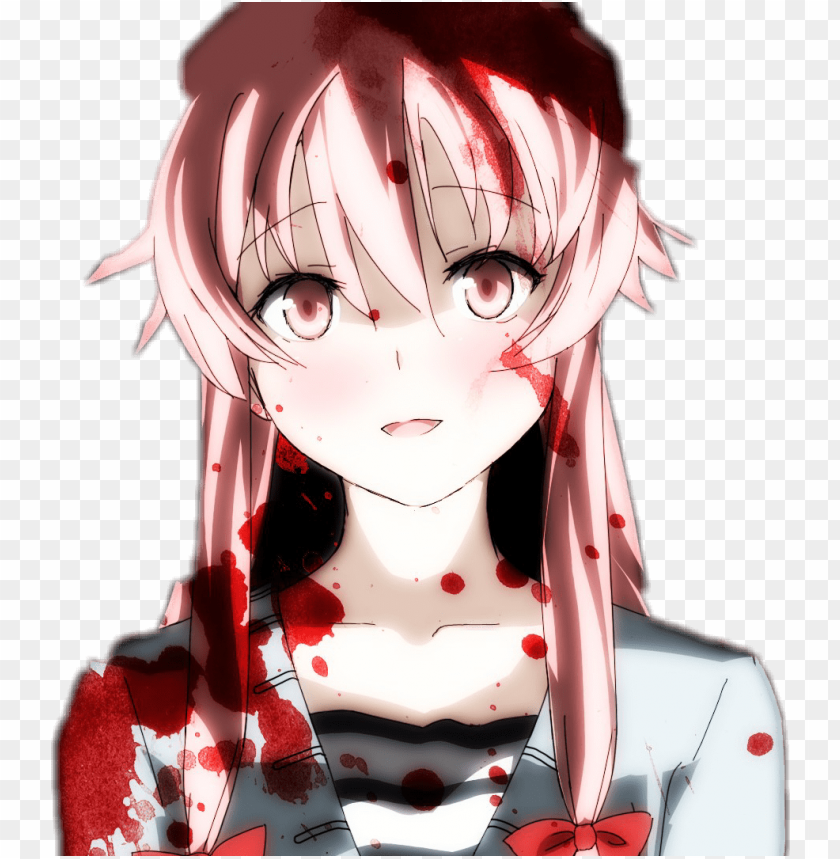 serial killer anime girl PNG image with transparent background | TOPpng